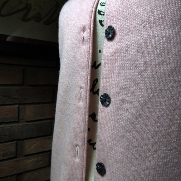 WOOLOVERS Merino & Cashmere Cardigan - Size S - Picture 2 of 4